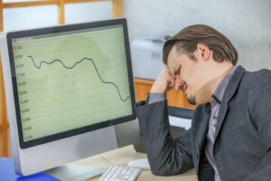 Losing hope of reaching their financial goals
